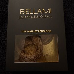 Bellami I-tip hot toffee blonde #6/#18 straight hair extensions 25grams